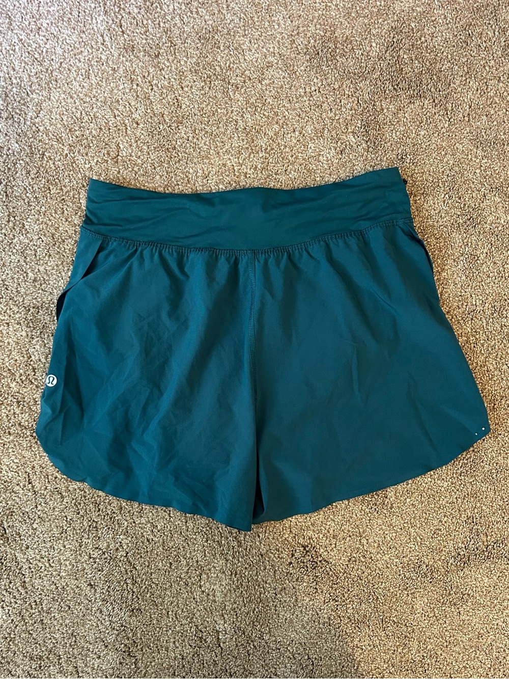lululemon athletica Women's Deep Teal Performance Shorts